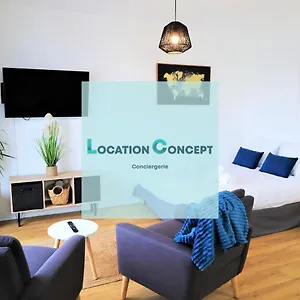 L'ecrin Confort Wifi, Centre-ville, Parking Privé Vannes